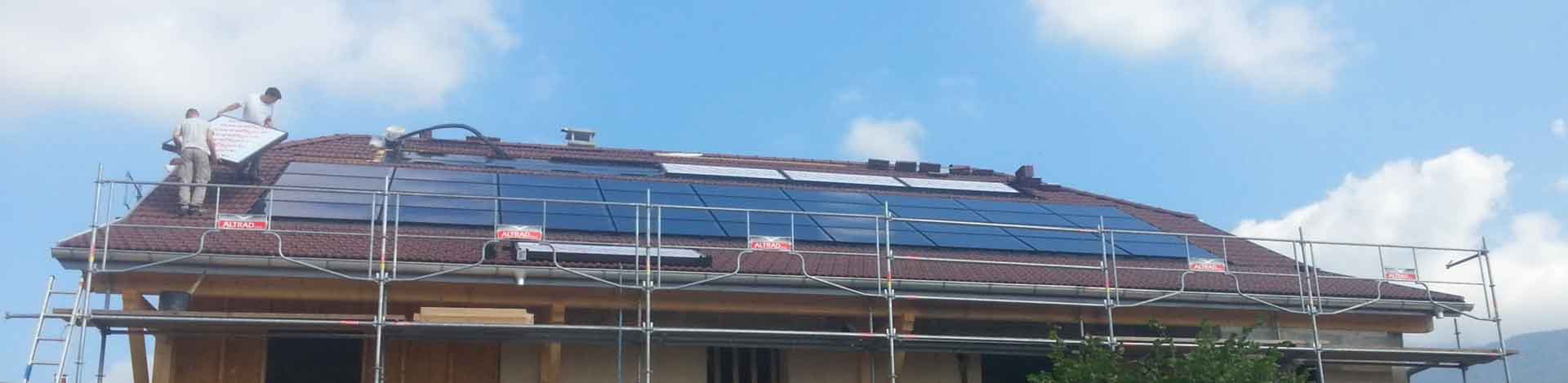 Les installations solaires de Francenergies