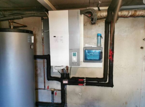 Installation d'une pompe à chaleur air/eau à Barberaz